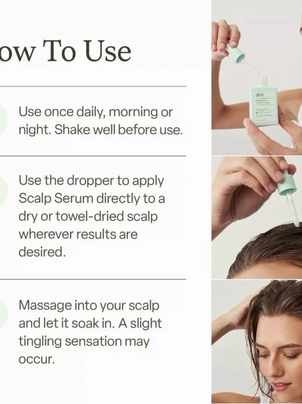 NWT Divi Scalp Serum - Revitalize + Detoxify 1oz
